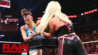 Bayley vs. Dana Brooke - Arm Wrestling Match: Raw, Oct. 24, 2016