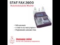 STAT FAX  CHEMISTRY ANALYSER #laboratory #hospitalequipment