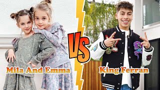 King Ferran (The Royalty Family) VS Mila And Emma Transformation 👑 New Stars From Baby To 2023