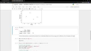 python - correlation analysis