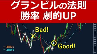 グランビルの法則の実践的な使い方【勝率が劇的UP】