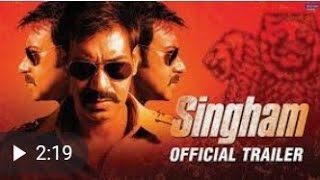 Singham Title Song Full HD Video | Feat. Ajay Devgan