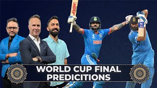 World Cup Final Predictions ft. India - Champions & Kohli - MVP