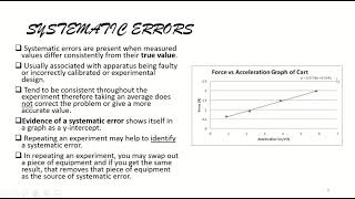 Errors, precision, accuracy, reliability, validity
