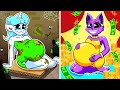 SMILING CIRTTER : RICH PREGNANT Vs. POOR PREGNANT?! - Very Sad Story | Poppy Playtime 3 Animation