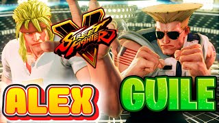 Street Fighter V ► История персонажей ✪ ALEX "Неудержимая новая кровь" | GUILE "Те, кто сражается"