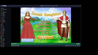 Magic Towers Solitaire Longplay (HTML5 Game)