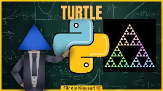 Python Turtle Grundlagen | Rekursion & Sierpinski-Dreieck einfach erklärt