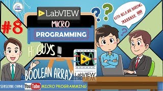 Basic LabVIEW Tutorial #8 Boolean Array