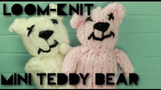 Loom-knit Mini Bear!