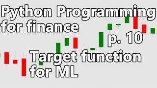 Creating machine learning target function - Python Programming for Finance p. 10