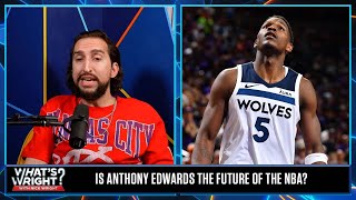 Anthony Edwards leads Timberwolves to Suns sweep, Is he the future? | NBA | What’s Wright?