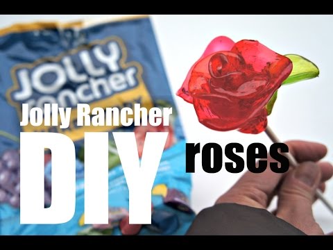 DIY Jolly Rancher Candy Roses DIY Jolly Rancher Candy Roses
