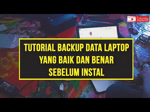 Cara Backup Data Sebelum Install Ulang Laptop - YouTube