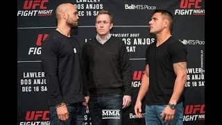 UFC on FOX 26: Robbie Lawler vs. Rafael dos Anjos Staredown - MMA Fighting