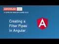 Creating Filter Pipe in Angular | Angular Routing | Angular 13+