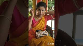 Zee tamizh serial actress new tiktok video #lovely performance #cute#xpression(2)