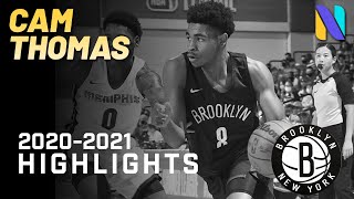 Brooklyn Nets Cam Thomas 2021 NBA Summer League Highlights | League Leading Scorer
