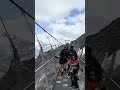 Hanging bridge on Mt. Titlis, Switzerland