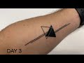 Tattoo Healing Process | day by day timelapse