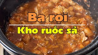 Ba rọi kho ruốc sả, món phá cơm đệ nhất!