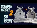 Blender Model to 3D Print - Quick Guide