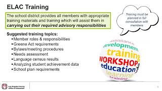 LACOE LCAP/SFP eLearning Series: English Learner Advisory Committee (ELAC)