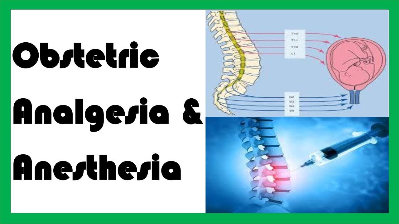 Obstetric Analgesia And Anesthesia / Pain Relief In Labour - YouTube