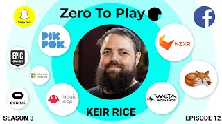 What Are The Dangers of a Metaverse Future? | Keir Rice | S3E12 | Zero To Play