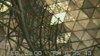 Inside the AN/FPS-66A RADAR radome