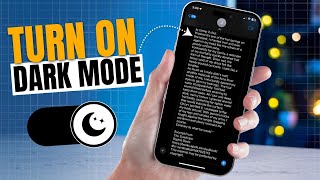 How To Turn On Dark Mode For Texts On iPhone | Toggle Dark Mode On For Texts On iPhone