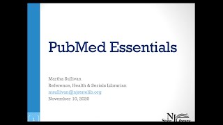 PubMed Essentials