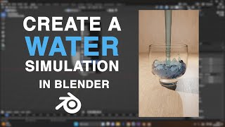Water Simulation Tutorial in Blender! (with collision)