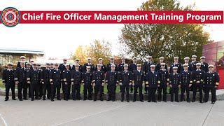 2024-2025 Chief Fire Officer Management Training Program Graduation -- January 22, 2025