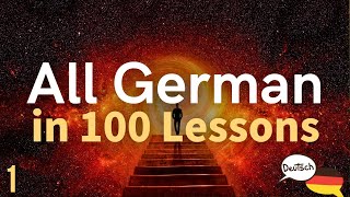 All German in 100 Lessons. Learn German . Most important German phrases and words. Lesson 1