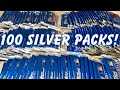 SILVER PACK SUNDAY!  OPENING 100 SILVER PACKS FROM 2022 TOPPS SERIES 2!