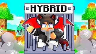 Playing as a HYBRID In Minecraft!