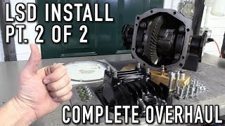 240SX Rear End Rebuild Part 2.5:  Installing A Limited Slip Differential (Complete Overhaul 2 of 2)