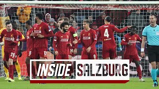 Inside Salzburg: FC Salzburg 0-2 LFC | Capture the atmosphere of the Reds' European away day