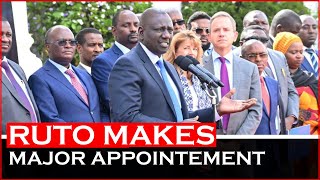 NEWS IN: Ruto makes major appointement | News54