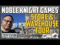 Noble Knight Games | Store & Warehouse tour with Dan Leeder