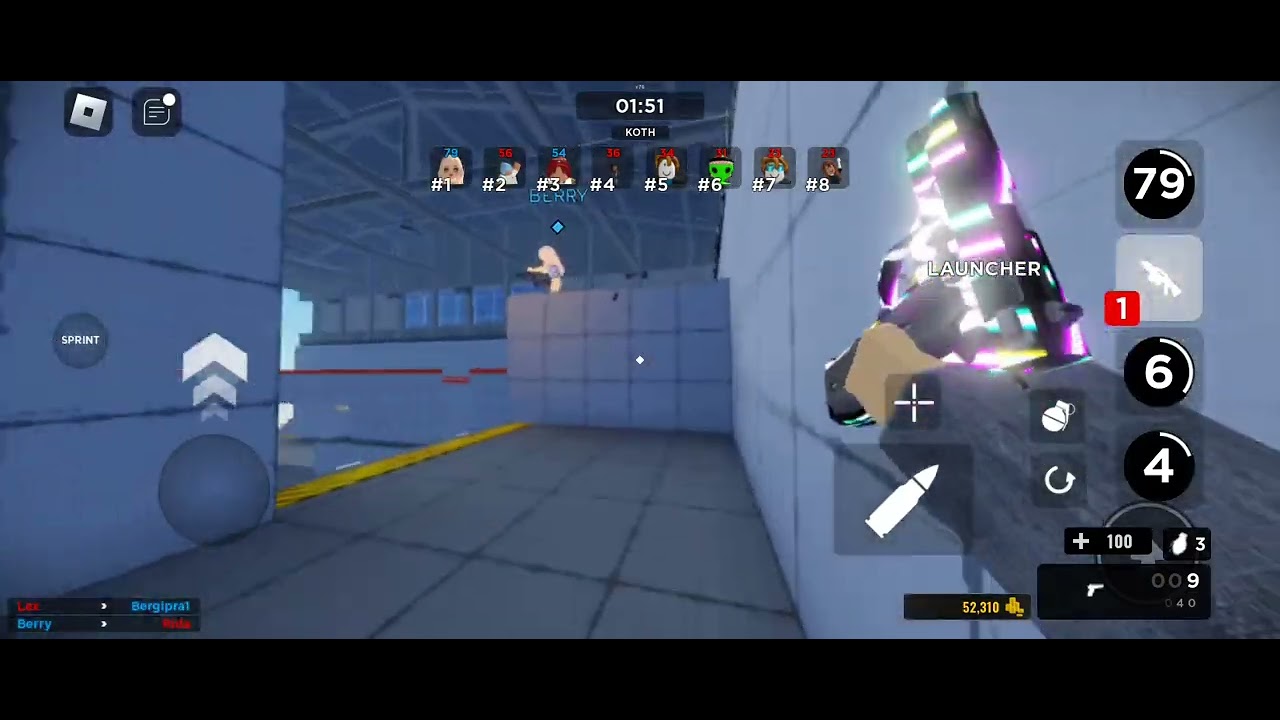 Roblox Gunfight Arena (On Mobile) - YouTube