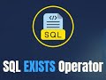 SQL Exists