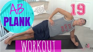 6 Minute Plank Workout w/ Beauty and The Fit - HASfit Planks Exercise - Plank Exercises Routine