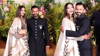 LIVE Sonam Kapoor & Anand Ahuja's GRAND ENTRY At Their Wedding Reception