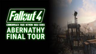 I Turned Abernathy Farm Into a Trade Hub | Fallout 4 Settlement Tour