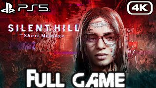 SILENT HILL THE SHORT MESSAGE PS5 Gameplay Walkthrough FULL GAME (4K 60FPS) No Commentary