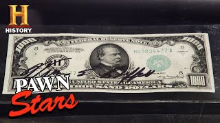 TOP DOLLAR DEAL on Billionaire Bills (Season 18) | Pawn Stars