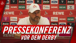 LIVE: Pressekonferenz mit Steffen BAUMGART vor Gladbach | 1. FC Köln | Bundesliga