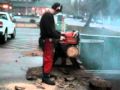 The chainsaw guy log testing Husqvarna 2100 XP Chainsaw 12 30.AVI